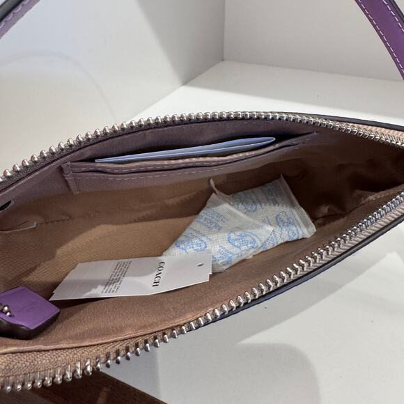 Coach Nolita 19 In Signature Canvas With Floral Print CAQ19 - Picture 7 of 8